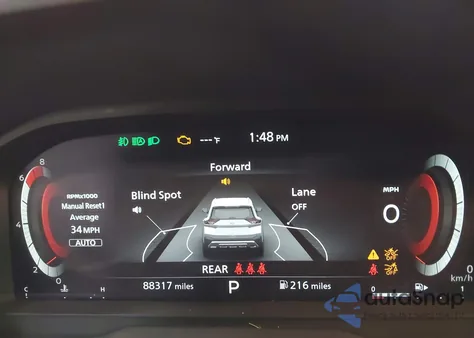 2021 Nissan Rogue Platinum Intelligent Awd z USA, uszkodzony, nr VIN JN8AT3DD7MW303858